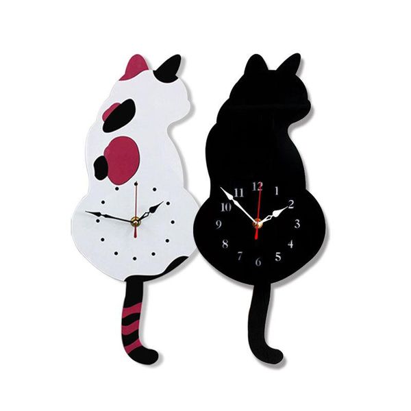 wall clocks decoration cute wagging tail cat design clock kids bedroom unique gift creative cartoon mute diy
wall clocks decoration cute wagging tail cat design clock kids bedroom unique gift creative cartoon mute diy