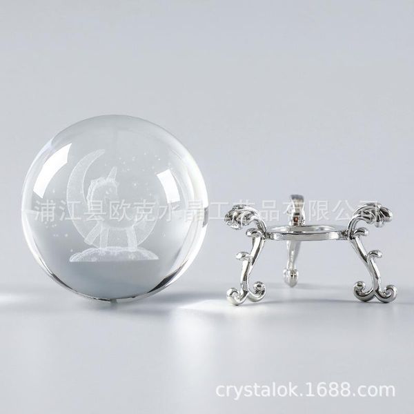 novelty items crystal ball decoration inside carving solar system creative furnishing articles gold and silver support stents
novelty items crystal ball decoration inside carving solar system creative furnishing articles gold and silver support stents