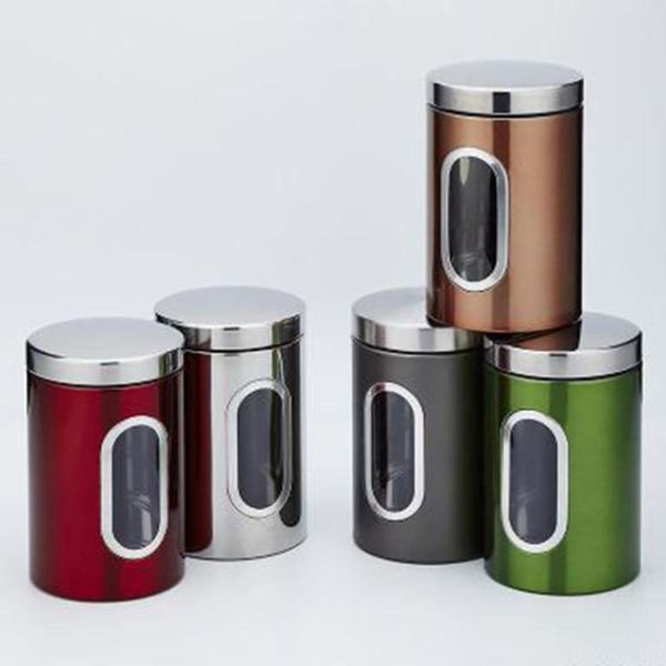 storage bottles & jars 3pcs stainless steel tea tank coffee sugar canisters pots kitchen food container for grains nuts box bottels
storage bottles & jars 3pcs stainless steel tea tank coffee sugar canisters pots kitchen food container for grains nuts box bottels