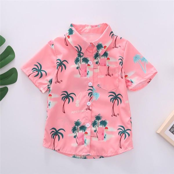 shirts summer 2021 baby shirt boy leaves print button turn down kids clothing, White;black
shirts summer 2021 baby shirt boy leaves print button turn down kids clothing, White;black
