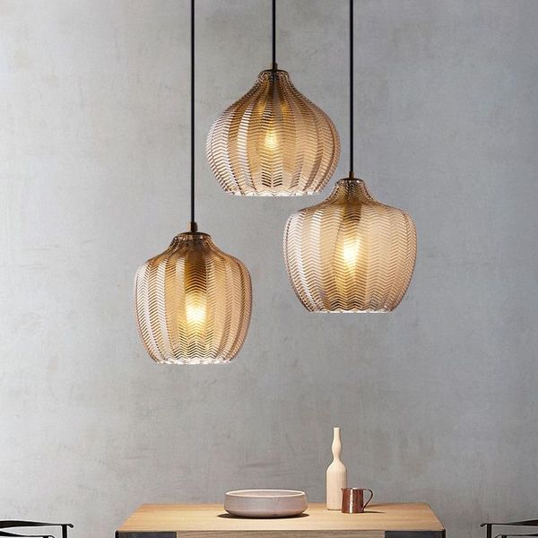 pendant lamps amber/gray glass chandelier restaurant e27 led light modern minimalist personality bedside nordic bedroom bar staircase lamp
pendant lamps amber/gray glass chandelier restaurant e27 led light modern minimalist personality bedside nordic bedroom bar staircase lamp