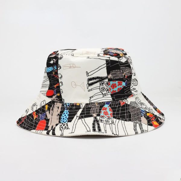wide brim hats 2021 style double sided fisherman hat hip hop graffiti fashion bucket women men korean cool flat cap gorro, Blue;gray
wide brim hats 2021 style double sided fisherman hat hip hop graffiti fashion bucket women men korean cool flat cap gorro, Blue;gray