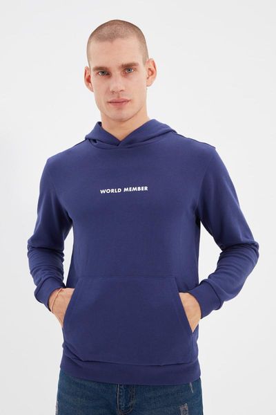 men's hoodies & sweatshirts trendyol male 100 organic cotton regular fit sweatshirt tmnaw22sw1037, Black
men's hoodies & sweatshirts trendyol male 100 organic cotton regular fit sweatshirt tmnaw22sw1037, Black