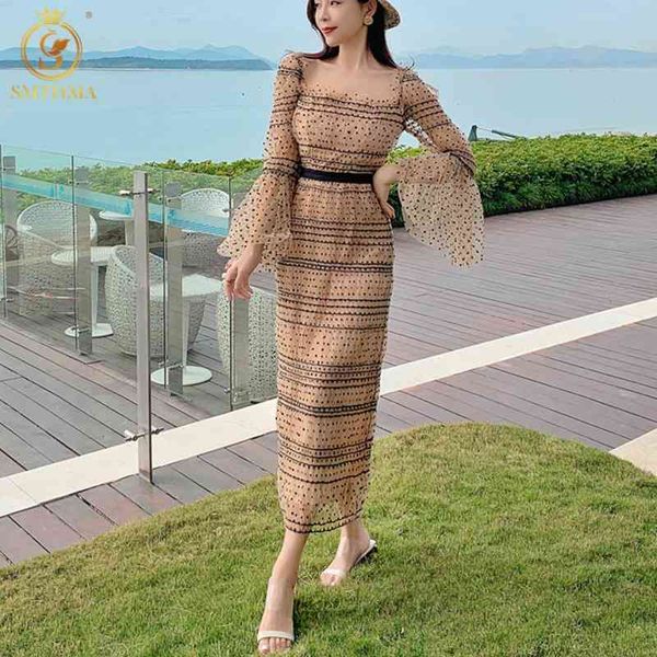 casual dresses 2021 women's polka dot pleated square neck flare long sleeve backless runway party vestidos mfql, Black;gray
casual dresses 2021 women's polka dot pleated square neck flare long sleeve backless runway party vestidos mfql, Black;gray