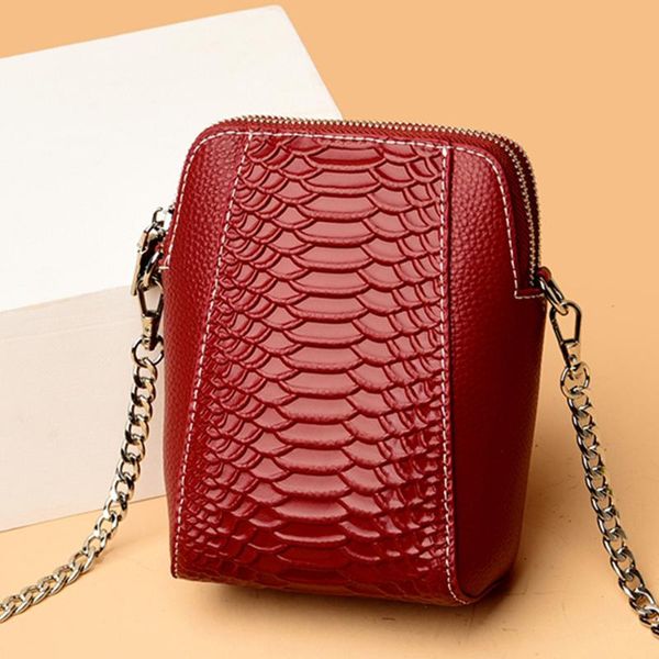 evening bags genuine leather mini phone bag fashion serpentine shoulder crossbody for women purses and handbags luxury trending coin sac
evening bags genuine leather mini phone bag fashion serpentine shoulder crossbody for women purses and handbags luxury trending coin sac