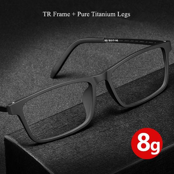 fashion sunglasses frames trend square pure titanium ultralight myopia glasses frame comfortable reading optical prescription eyeglasses, Black
fashion sunglasses frames trend square pure titanium ultralight myopia glasses frame comfortable reading optical prescription eyeglasses, Black