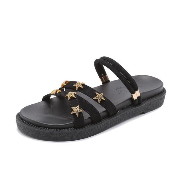 sandals strappy slides women 2021 crisscross slippers summer large size shoes 3d metal stars silde for holidays beach, Black
sandals strappy slides women 2021 crisscross slippers summer large size shoes 3d metal stars silde for holidays beach, Black