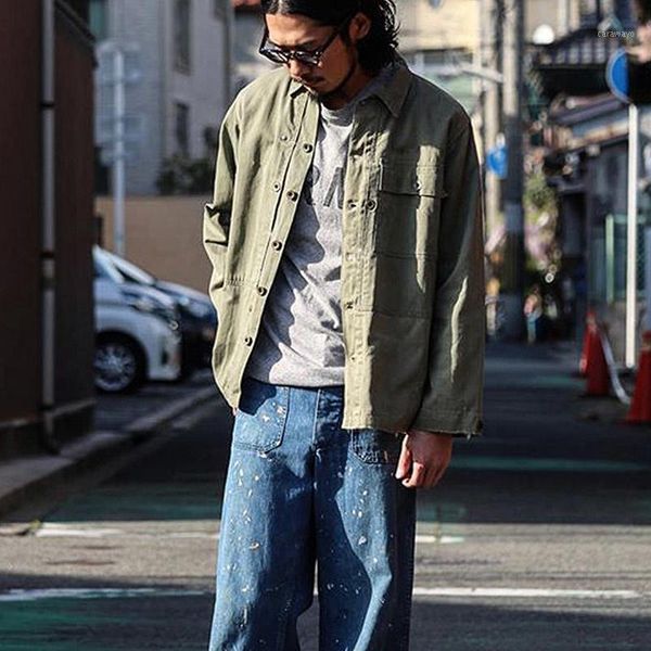 men's jackets cargo american retro p44 combat men jacket shirt amekaji print cascade coat spring autumn pocket army greenclothing, Black;brown
men's jackets cargo american retro p44 combat men jacket shirt amekaji print cascade coat spring autumn pocket army greenclothing, Black;brown