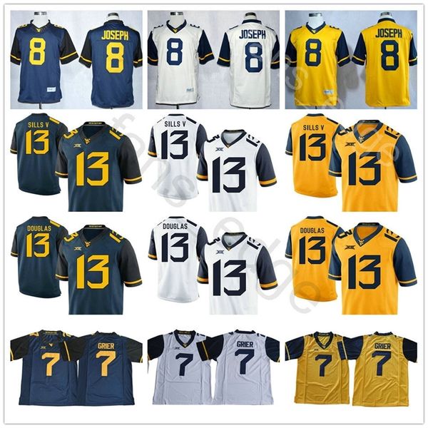west virginia mountaineers college 7 will grier jersey 8 karl joseph 13 david sills v 13 rasul douglas yellow blue white football jerseys, Black
west virginia mountaineers college 7 will grier jersey 8 karl joseph 13 david sills v 13 rasul douglas yellow blue white football jerseys, Black