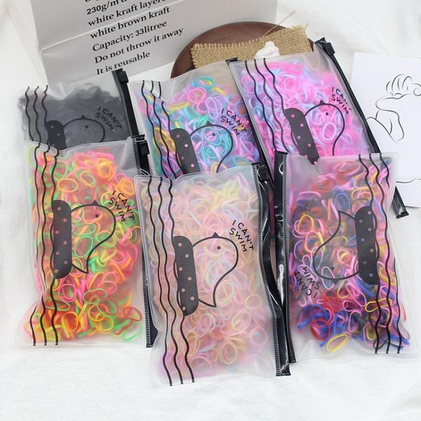 hair accessories 1000pcs/pack elastic bands for girls colorful small scrunchie cute rubber tie ponytail holder gum, Slivery;white
hair accessories 1000pcs/pack elastic bands for girls colorful small scrunchie cute rubber tie ponytail holder gum, Slivery;white