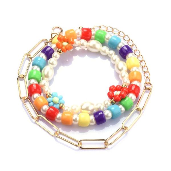 link, chain ethnic multilayer colorful acrylic beads bracelets for women handmade flower heart bracelet sets bohemian jewelry, Black
link, chain ethnic multilayer colorful acrylic beads bracelets for women handmade flower heart bracelet sets bohemian jewelry, Black