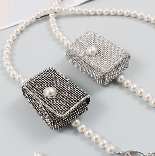 waist bags 2021 european and american sparkle diamond pearl mini bag versatile fashion messenger
waist bags 2021 european and american sparkle diamond pearl mini bag versatile fashion messenger