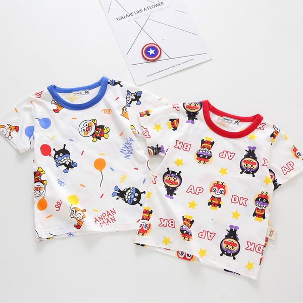 beibeigu korean new clothing cotton 2021 summer short t-shirt cartoon face super small children's half sleeve, Black;white
beibeigu korean new clothing cotton 2021 summer short t-shirt cartoon face super small children's half sleeve, Black;white