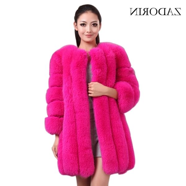 s-4xl winter luxury fox coat slim long pink red blue faux jacket women fake fur coats t200506, Black
s-4xl winter luxury fox coat slim long pink red blue faux jacket women fake fur coats t200506, Black