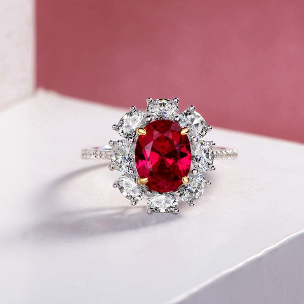 ruby diamond ring 100% real 925 sterling silver engagement wedding band rings for women party promise jewelry, Slivery;golden
ruby diamond ring 100% real 925 sterling silver engagement wedding band rings for women party promise jewelry, Slivery;golden