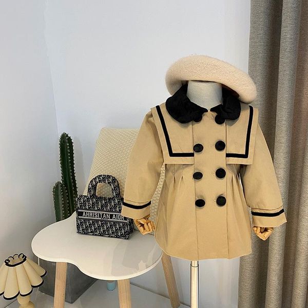 girls windbreaker spring autumn children fashion cotton outerwear clothes for baby girl kids double breasted coats teens jacket, Blue;gray
girls windbreaker spring autumn children fashion cotton outerwear clothes for baby girl kids double breasted coats teens jacket, Blue;gray