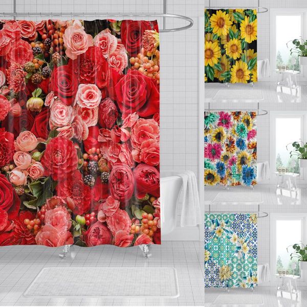 shower curtains 3d print flower curtain sunflower rose hang bathroom accessories decoration
shower curtains 3d print flower curtain sunflower rose hang bathroom accessories decoration