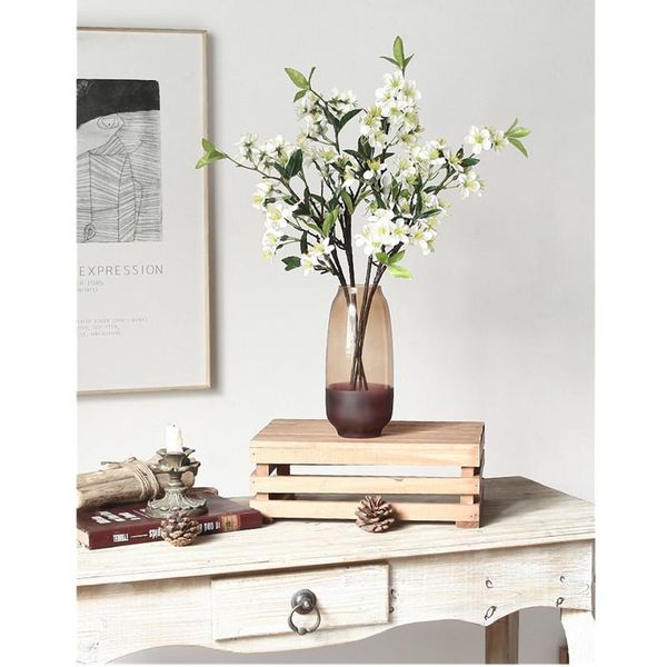 househol supplie modern simple glass inkjet frosting black vase florist hydroponic drawing room flower arrangement decoration
househol supplie modern simple glass inkjet frosting black vase florist hydroponic drawing room flower arrangement decoration