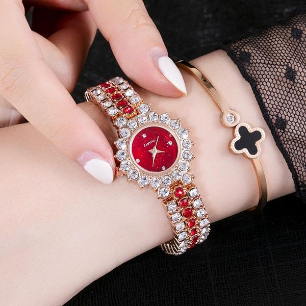 wristwatches ladies bracelet watch starry sky full diamond small dial korean style atmospheric fashion quartz, Slivery;brown
wristwatches ladies bracelet watch starry sky full diamond small dial korean style atmospheric fashion quartz, Slivery;brown