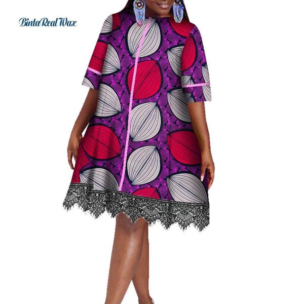ethnic clothing knee length african print dresses for women yarn patchwork half sleeve dress party bazin riche wy7227, Red
ethnic clothing knee length african print dresses for women yarn patchwork half sleeve dress party bazin riche wy7227, Red
