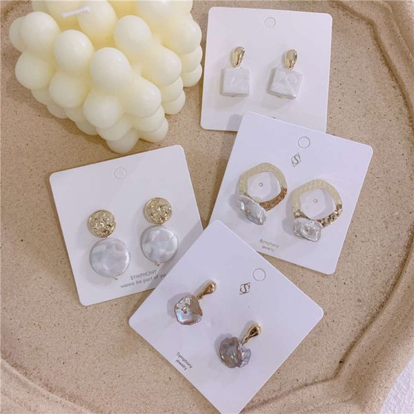 hbp cool air bubble concave convex pearl geometric irregularity shell bead temperament fashion earrings niche, Silver
hbp cool air bubble concave convex pearl geometric irregularity shell bead temperament fashion earrings niche, Silver