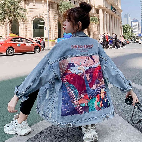 2021 fashion loose sister autumn 200kg slightly fat mm denim large coat women, Black;brown
2021 fashion loose sister autumn 200kg slightly fat mm denim large coat women, Black;brown