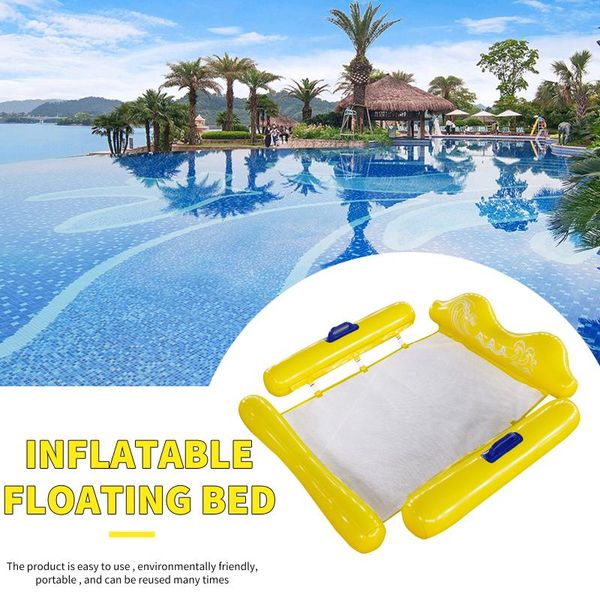 pool & accessories lounger - inflatable floating water hammock bed for summer beach party multi-purpose portable float chair
pool & accessories lounger - inflatable floating water hammock bed for summer beach party multi-purpose portable float chair
