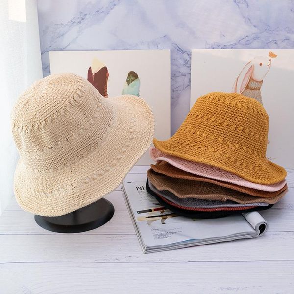 cloches net red knit fisherman hat female korean fashion spring summer outdoor sun protection sunshade cap lady, Blue;gray
cloches net red knit fisherman hat female korean fashion spring summer outdoor sun protection sunshade cap lady, Blue;gray