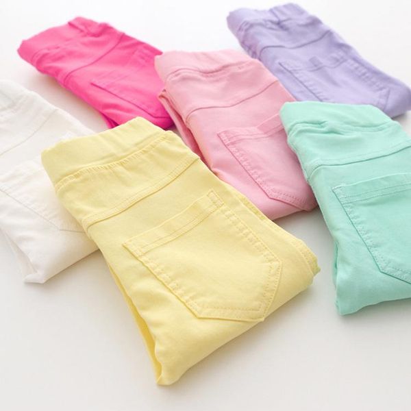 trousers spring children leggings elestic waist skinny girls candy color pencil pants, Blue
trousers spring children leggings elestic waist skinny girls candy color pencil pants, Blue