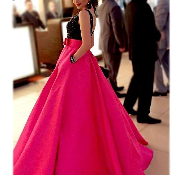 party dresses ball gown formal evening black crystal boat neck deep v open back dress vestido, White;black
party dresses ball gown formal evening black crystal boat neck deep v open back dress vestido, White;black
