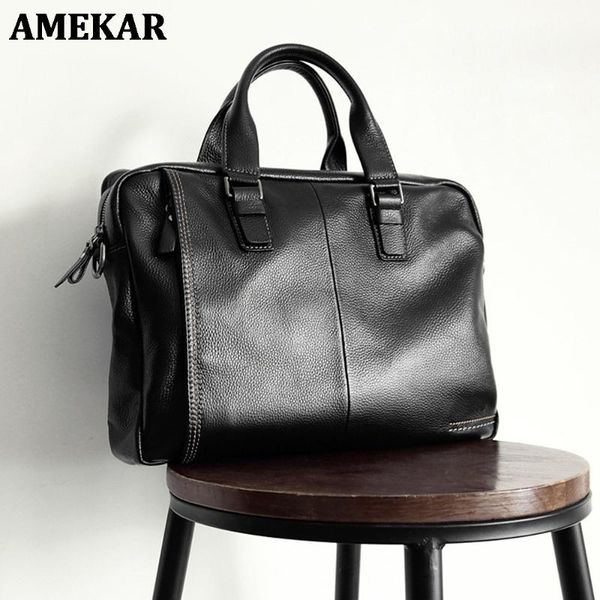 briefcases men 's briefcase fashion large capacity business bag black male shoulder lap2021 natural genuine leather cow
briefcases men 's briefcase fashion large capacity business bag black male shoulder lap2021 natural genuine leather cow