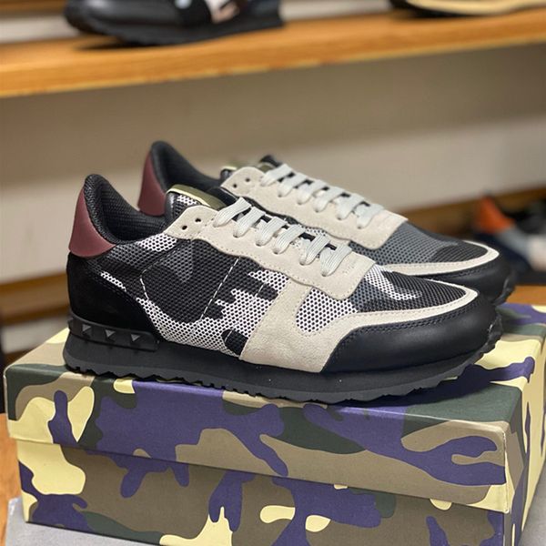 2021 mens famous brand rivets camouflage canvas casual shoes men genuine leather sneakers men designer shoes, Black
2021 mens famous brand rivets camouflage canvas casual shoes men genuine leather sneakers men designer shoes, Black
