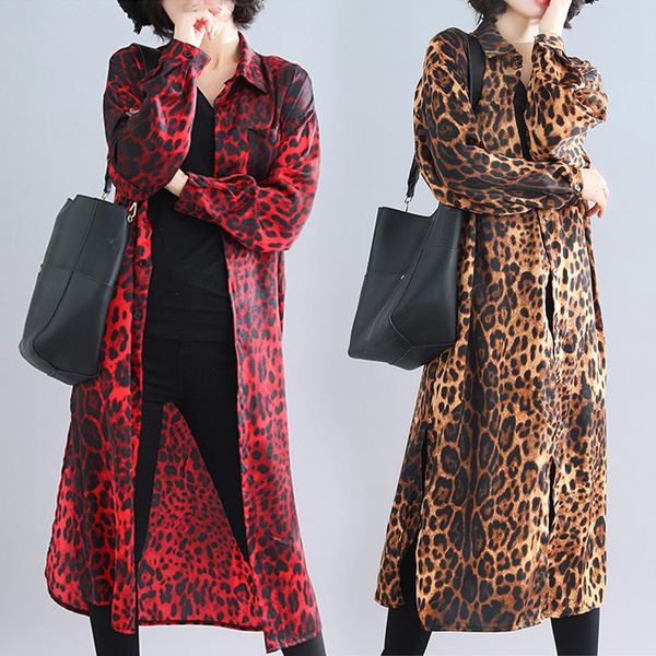 casual dresses long sleeve cotton vintage leopard plus size women loose spring elegant dress clothes 2021 ladies db540, Black;gray
casual dresses long sleeve cotton vintage leopard plus size women loose spring elegant dress clothes 2021 ladies db540, Black;gray
