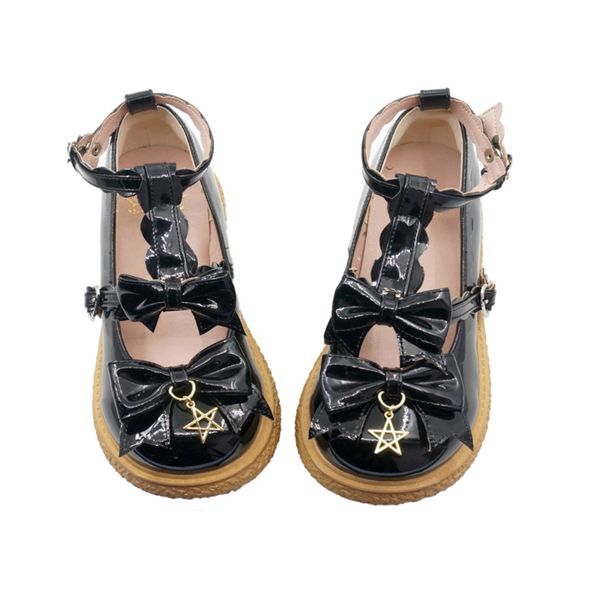 lolita looli loafers with soft soles from round toe jk uniform bowknot platform lower japanese buckle star dzc6, Black
lolita looli loafers with soft soles from round toe jk uniform bowknot platform lower japanese buckle star dzc6, Black