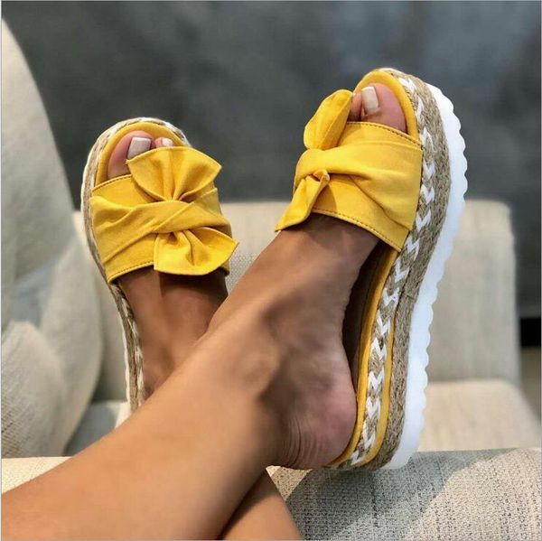 sandals summer women platform shoes bow slipper indoor outdoor flip-flops beach female slippers, Black
sandals summer women platform shoes bow slipper indoor outdoor flip-flops beach female slippers, Black
