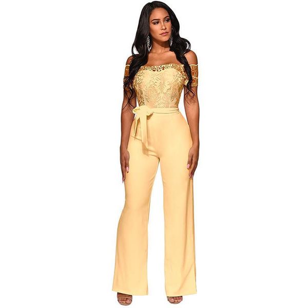 women's jumpsuits & rompers jumpsuit embroidery solid color slash neck, Black;white
women's jumpsuits & rompers jumpsuit embroidery solid color slash neck, Black;white