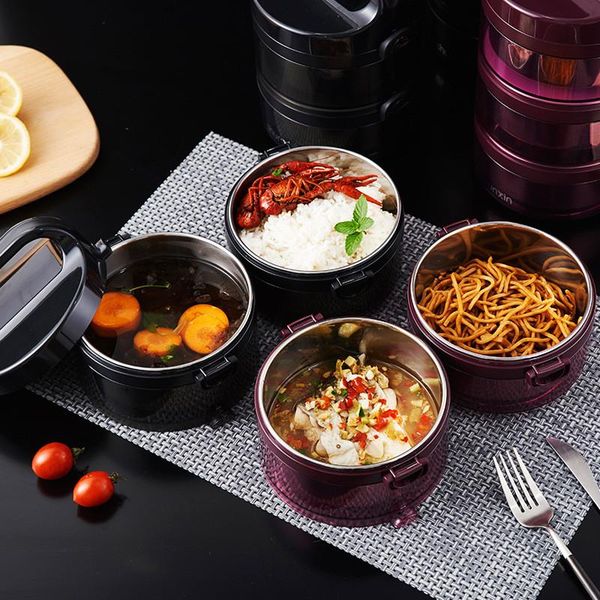 dinnerware sets insulation thermal lunch box leak-proof stainless steel bento kids portable picnic school container kitchen tool
dinnerware sets insulation thermal lunch box leak-proof stainless steel bento kids portable picnic school container kitchen tool