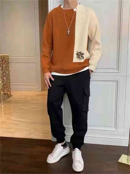 men's sweaters 21ss mens long sleves knits letters embroidery fashion of hoodies given sweater men knit the clothing sweatshirt jumper, White;black
men's sweaters 21ss mens long sleves knits letters embroidery fashion of hoodies given sweater men knit the clothing sweatshirt jumper, White;black