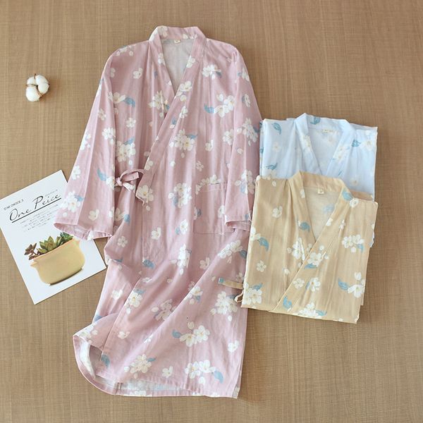 2021 japanese kimono ladies spring and autumn new cotton gauze robe cherry blossom plus size steamed bathrobe home service 23lb, Black;white
2021 japanese kimono ladies spring and autumn new cotton gauze robe cherry blossom plus size steamed bathrobe home service 23lb, Black;white