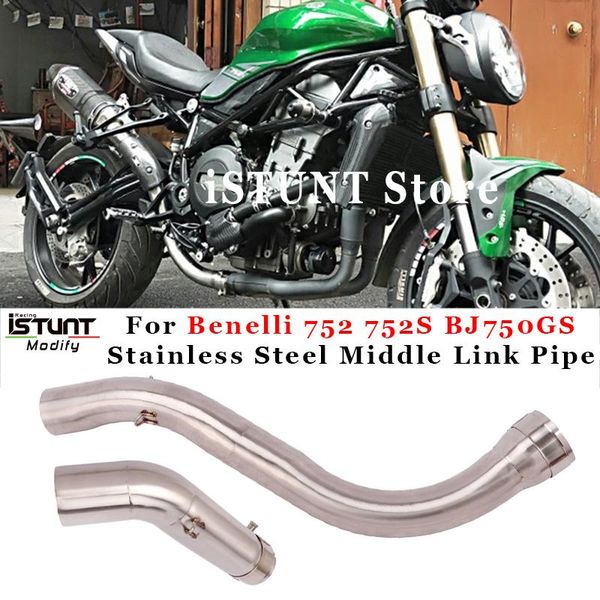 motorcycle exhaust system for benelli 752 752s bj750gs pipe stainless steel middle link catalyst delete slip on 51mm muffler
motorcycle exhaust system for benelli 752 752s bj750gs pipe stainless steel middle link catalyst delete slip on 51mm muffler