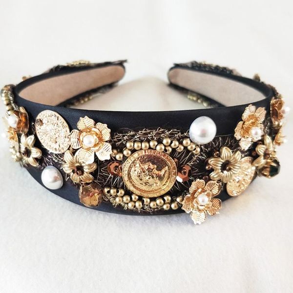 hair clips & barrettes accessories 2021 women gold round pearl flower headband hairband fashion metal jewelry, Golden;silver
hair clips & barrettes accessories 2021 women gold round pearl flower headband hairband fashion metal jewelry, Golden;silver