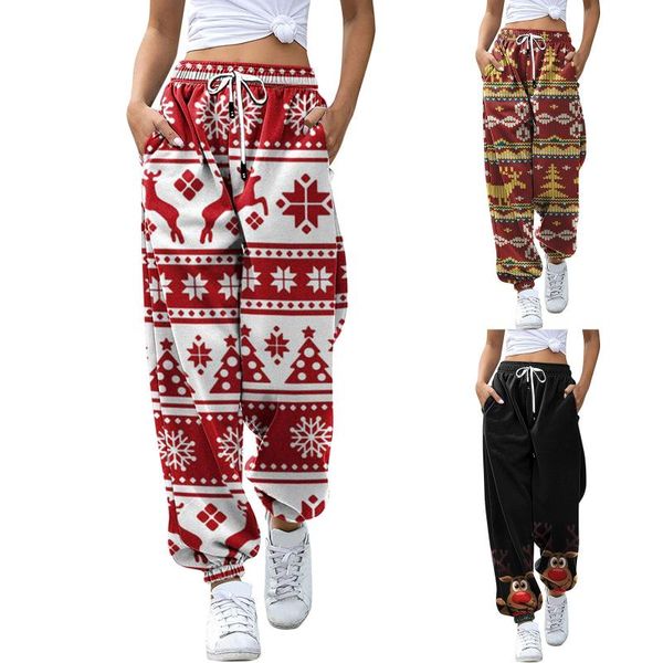 women's pants & capris autumn spring fashion christmas loose women long casual drawstring high waist pocket sweatpants trousers mujer, Black;white
women's pants & capris autumn spring fashion christmas loose women long casual drawstring high waist pocket sweatpants trousers mujer, Black;white