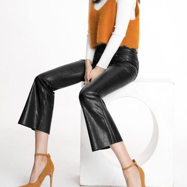 women's pants & capris water lacing wash pu leather punk slim hip bag big boot cut women fashion flare trousers wq582 dropship, Black;white
women's pants & capris water lacing wash pu leather punk slim hip bag big boot cut women fashion flare trousers wq582 dropship, Black;white
