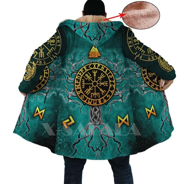 men's wool & blends thick warm hooded cloak for men tattoo symbol fenrir viking overcoat coat 3d print windproof fleece cape robe blank, Black
men's wool & blends thick warm hooded cloak for men tattoo symbol fenrir viking overcoat coat 3d print windproof fleece cape robe blank, Black