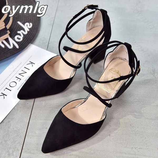 2021 scrub sandals high heel shoes female summer new pointed thick with cross with wild hollow high heel sandals, Black
2021 scrub sandals high heel shoes female summer new pointed thick with cross with wild hollow high heel sandals, Black