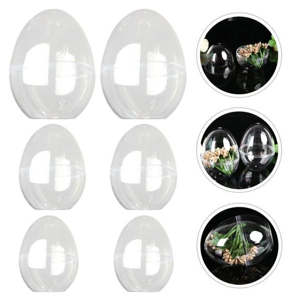 storage bottles & jars 6pcs diy transparent box egg shell decorative container packaging
storage bottles & jars 6pcs diy transparent box egg shell decorative container packaging