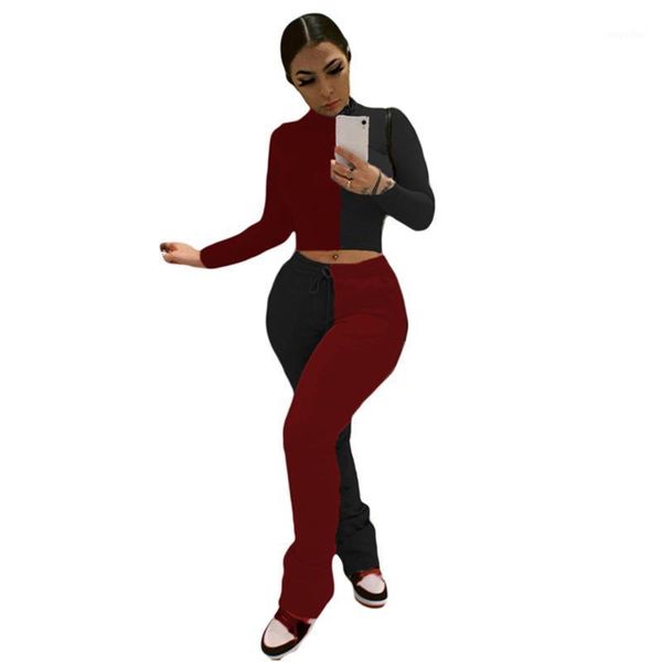 women's tracksuits womens casual solid color long sleeve stitching velvet sweatsuit pant set, Gray
women's tracksuits womens casual solid color long sleeve stitching velvet sweatsuit pant set, Gray