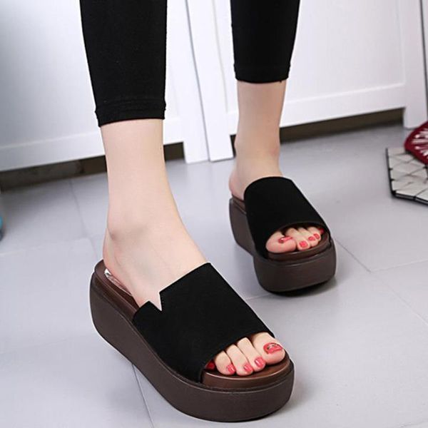 slippers 2021 summer fashion beach party platform outer wear comfortable flip flop, Black
slippers 2021 summer fashion beach party platform outer wear comfortable flip flop, Black