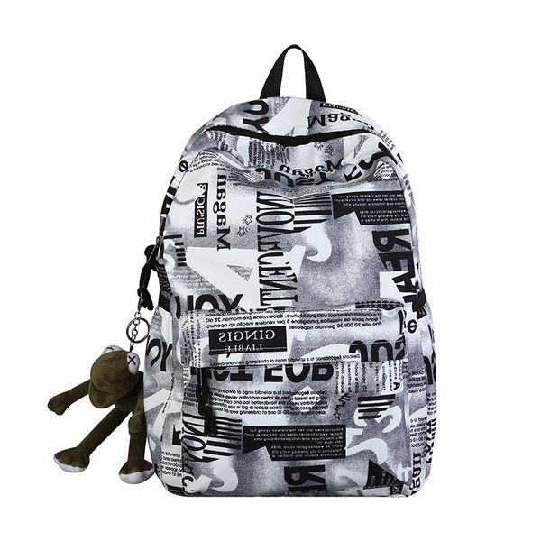 backpack women cool fashion travel print letter vintage female student for teenage girls lapboy college school bags
backpack women cool fashion travel print letter vintage female student for teenage girls lapboy college school bags
