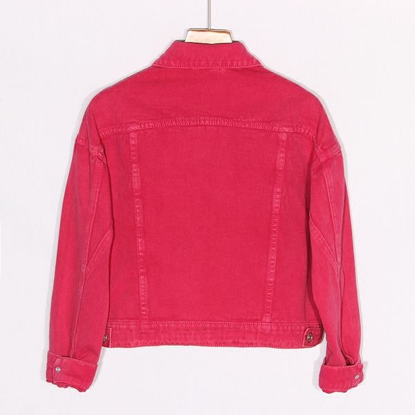 harajuku short denim coat women 2021 spring korean single breasted long sleeve pocket jeans jacket female loose outerwear oinq, Black;brown
harajuku short denim coat women 2021 spring korean single breasted long sleeve pocket jeans jacket female loose outerwear oinq, Black;brown
